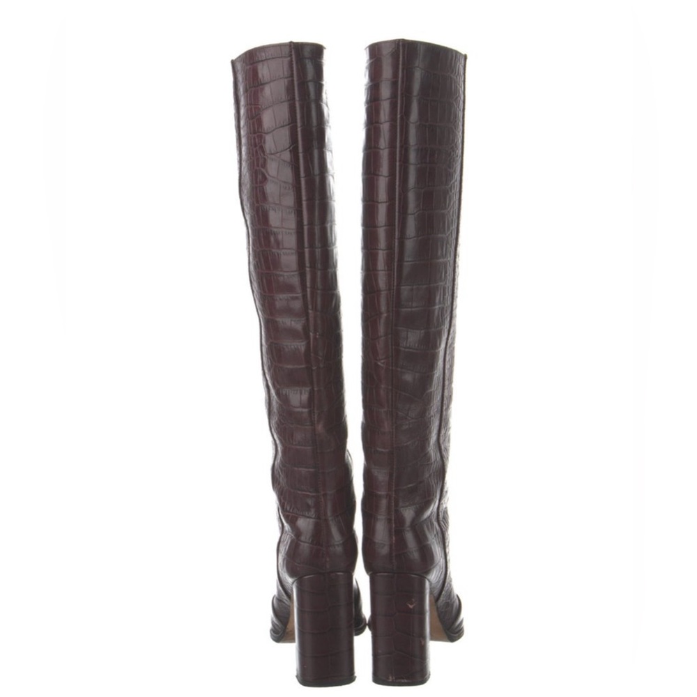 Paris Texas Dark Brown Over the Knee Boots - Picture 4 of 6